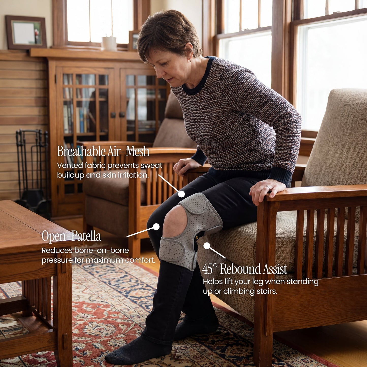 Cedrow Hinged Knee Brace - Althea
